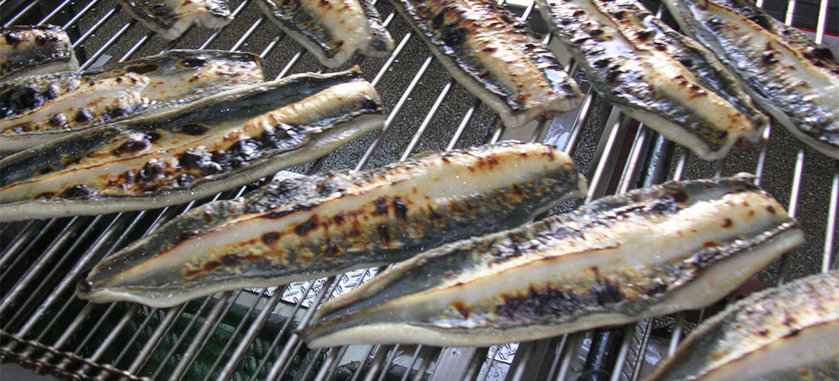 roasted Eel Skin Roasting